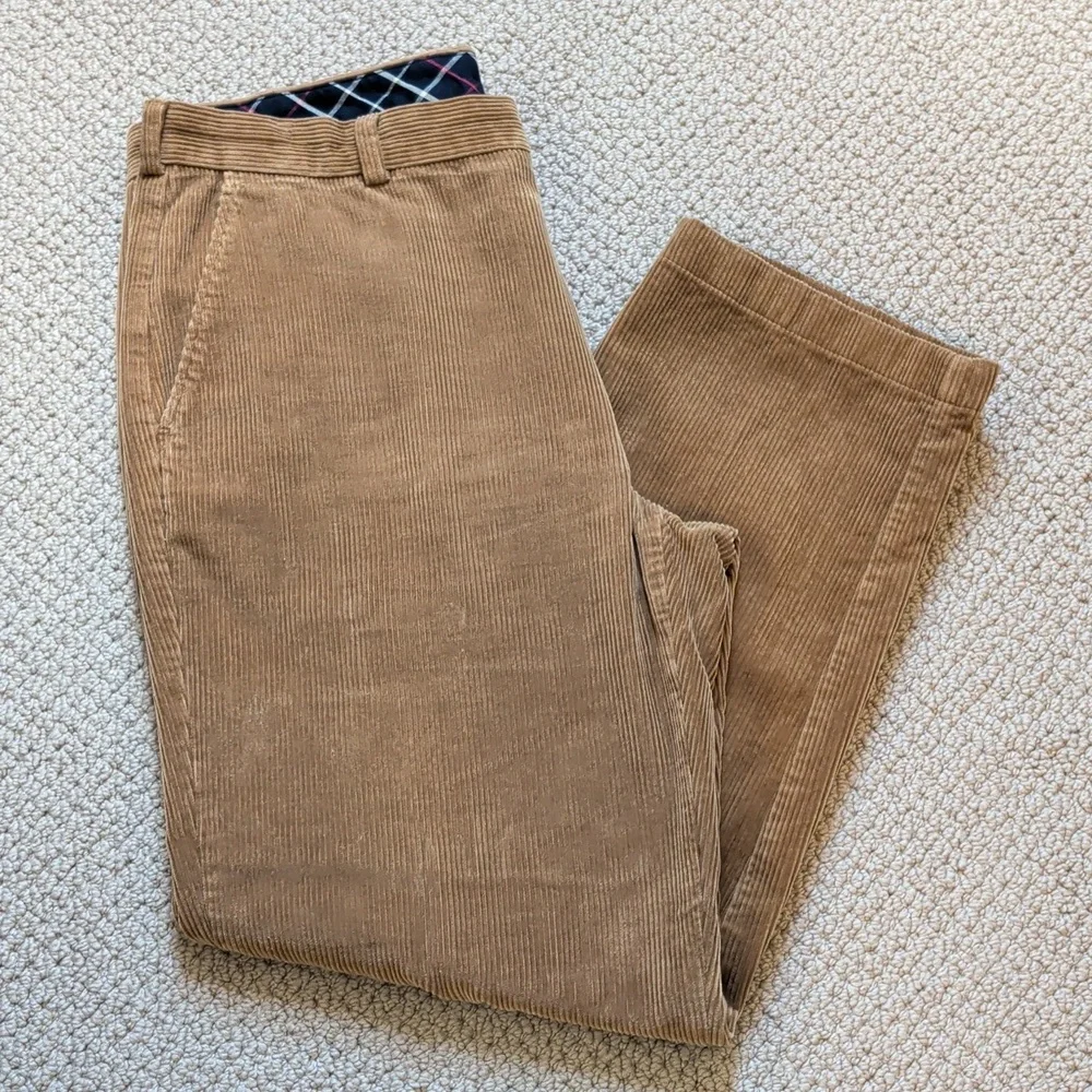 Brooks Brothers Wide Wale Tan Corduroy Pants 38 x 30